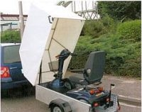 aanhanger voor scootmobiel en rolstoel huren